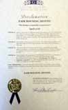 Gahanna proclamation